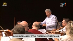 Carmina Burana pe scena Filarmonicii din Botoșani | VIDEO
