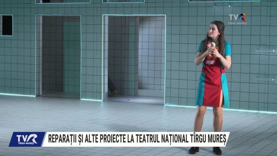Reparații și alte proiecte la  Teatrul Național din Tîrgu Mureș | VIDEO