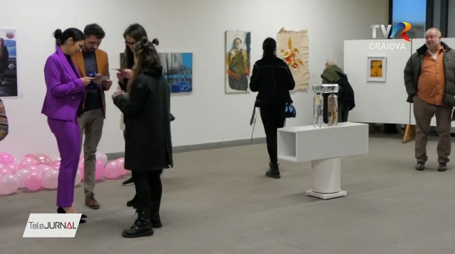 Expoziție despre realitatea artiștilor plastici | VIDEO