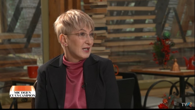 Medicul diabetolog Simona Tivadar, la „Mic dejun cu un campion”: Omul a ajuns să se desființeze pe sine programat (ediție din 2018) | VIDEO 