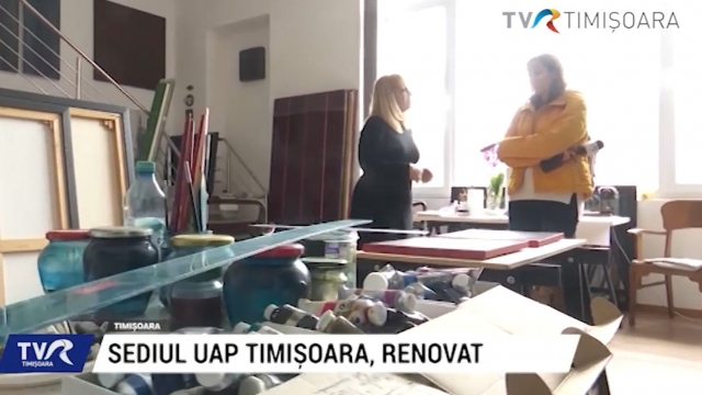 Sediul Uniunii Artiștilor Plastici din Timișoara, renovat | VIDEO