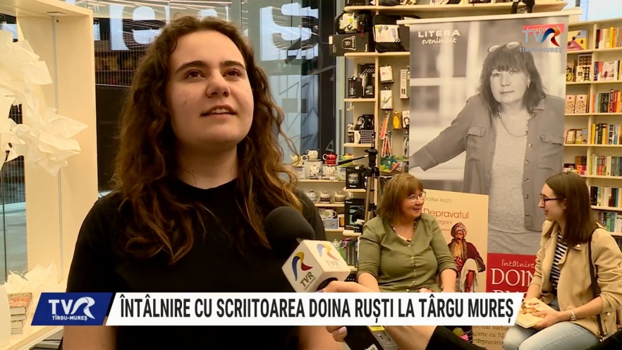 Întâlnire cu scriitoarea Doina Ruști la Târgu Mureș | VIDEO