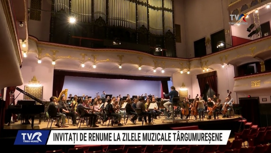 Invitați de renume la “Zilele Muzicale Târgumureșene” | VIDEO