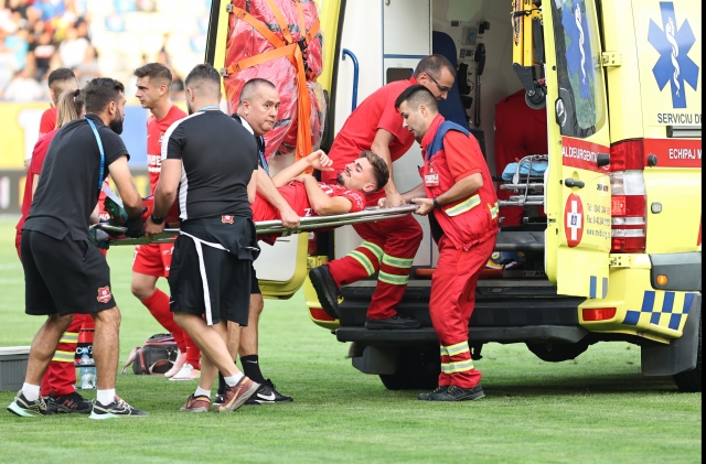 Superliga: Petrolul – FC Hermannstadt 0-0. Accidentare horror a lui Dragoș Iancu