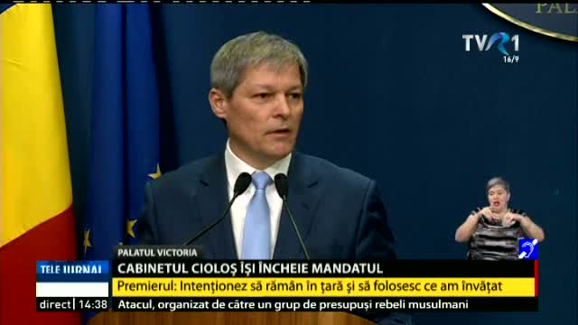 Dacian Cioloș: nu exclud implicarea politică 