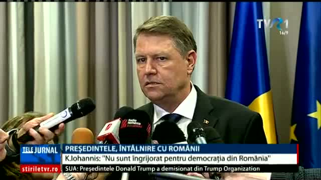 Klaus Iohannis, noi declarații de la Strasbourg