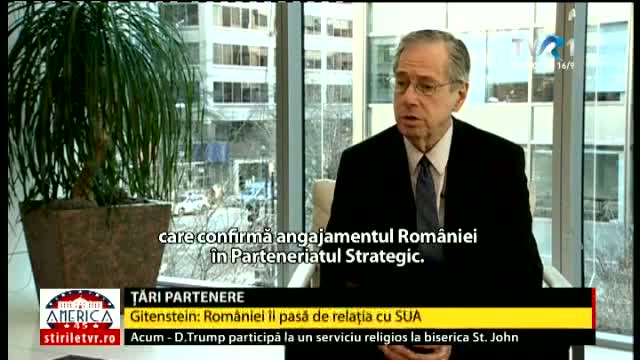 Interviu cu Mark Gitenstein, fost ambasador al SUA la București