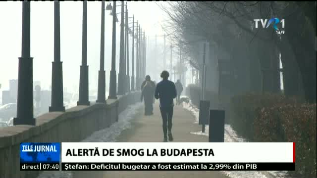 Alertă de smog la Budapesta