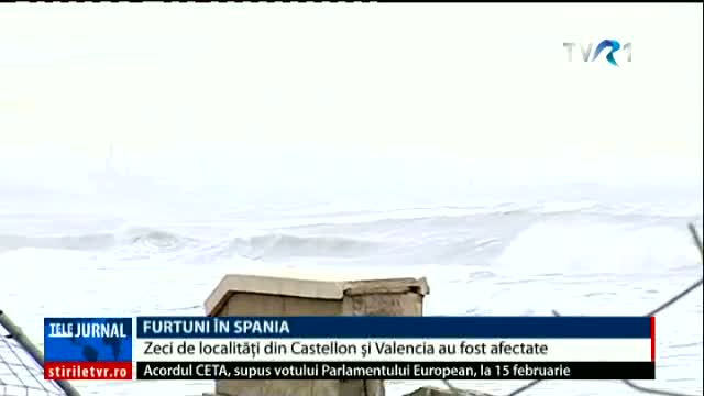 Furtuni în Spania