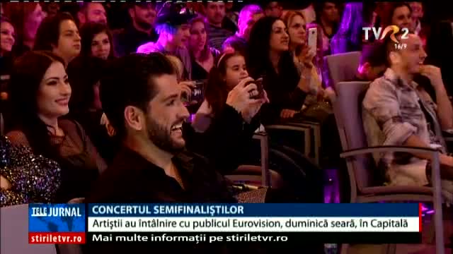 Concertul semifinaliștilor Eurovision