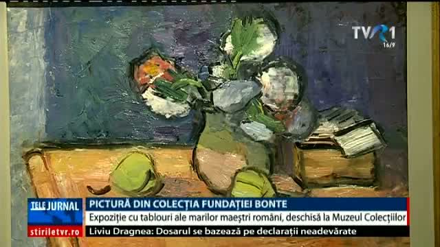 Expoziție cu tablouri ale unor pictori români, deschisă la Muzeul Colecțiilor 