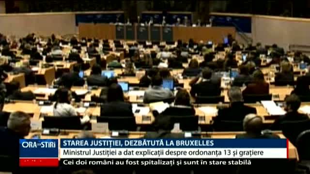 Starea Justiției, dezbătută la Bruxelles