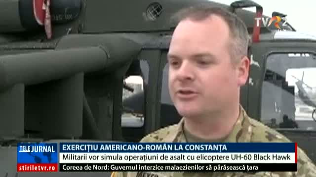 Exercițiu americano-român la Constanța 