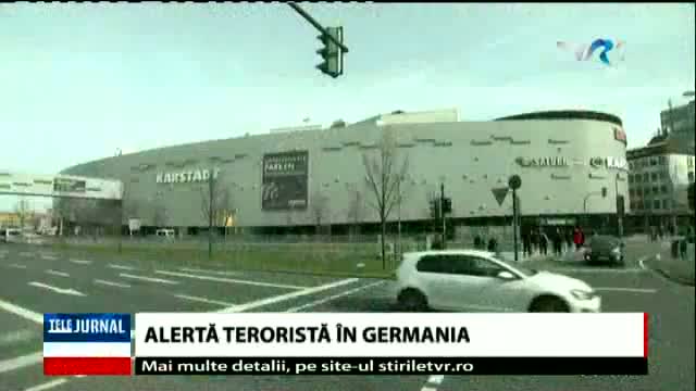 Alertă teroristă în Germania 