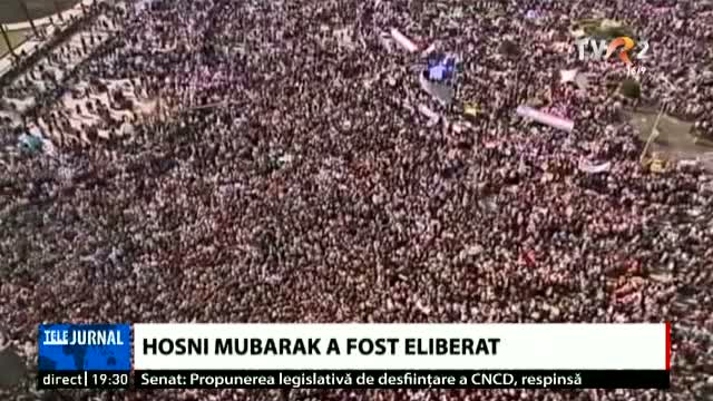 Hosni Mubarak a fost eliberat