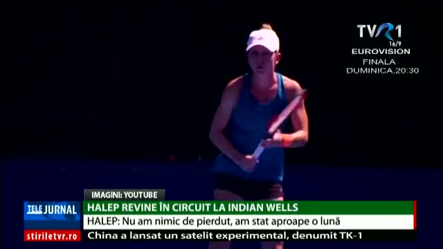 Simona Halep revine în circuit la Indian Wells