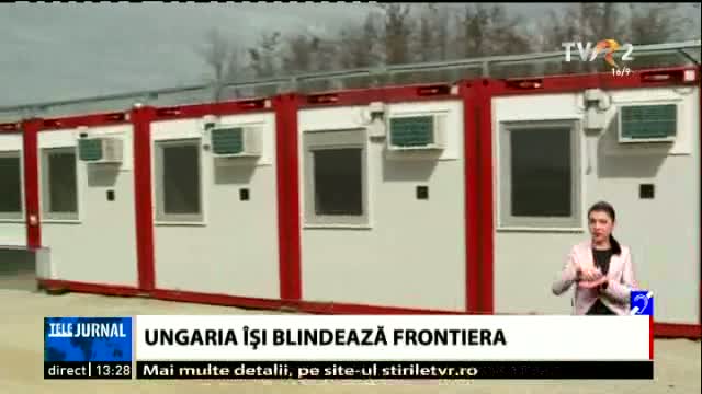Ungaria își blindează frontiera