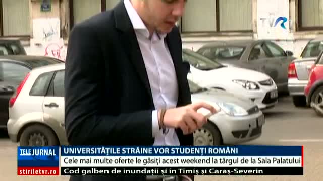 Universitățile străine vor studenți români