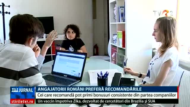 Angajatorii români preferă recomandările 