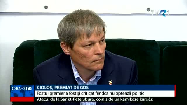Premiu GDS pentru Dacian Cioloș