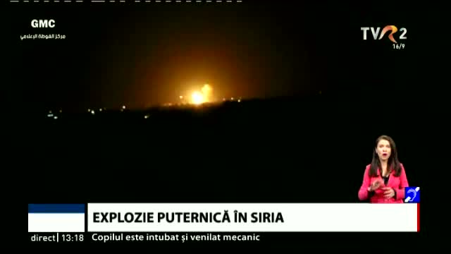 Explozie puternică în Siria