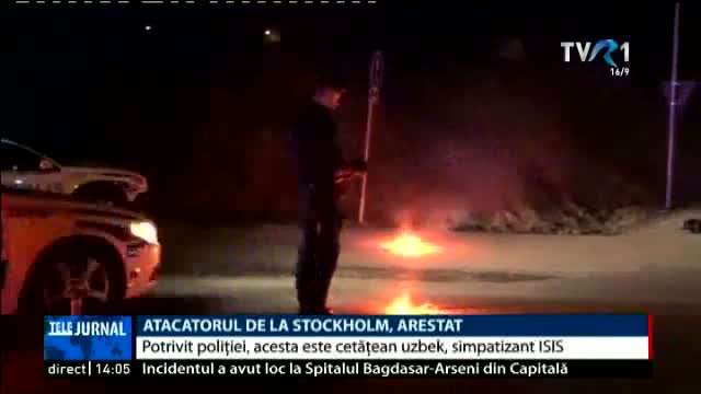Atacatorul de la Stockholm a fost arestat