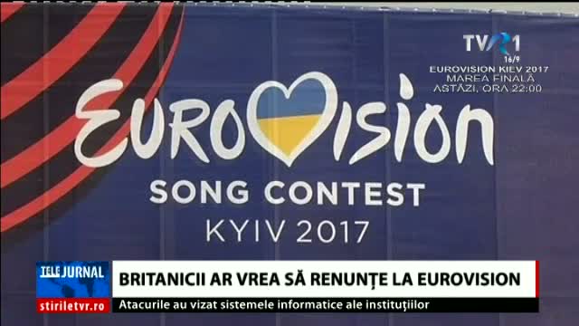 Britanicii ar vrea să renunțe la Eurovision 