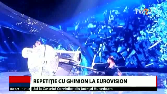 Reprezentantul României la Eurovision s-a accidentat la repetiții 