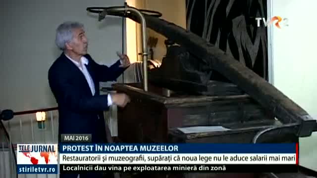 Protest în Noaptea Muzeelor
