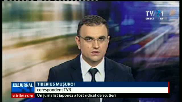 Corespondentul TVR Tiberius Mușuroi 