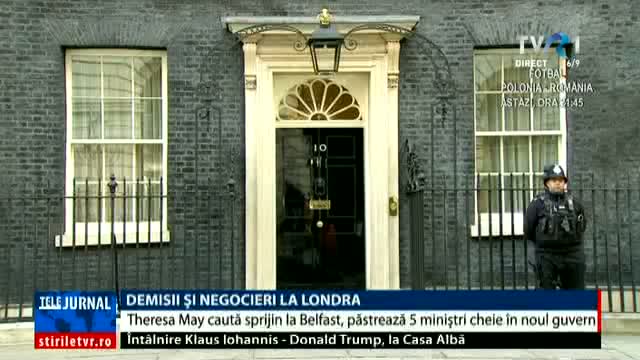 Demisii și negocieri la Londra