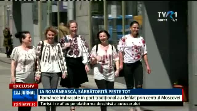 Ia românească, sărbătorită la Moscova 