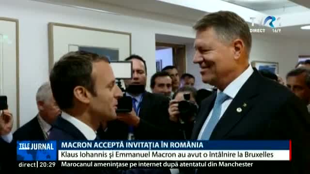 Macron acceptă invitația în România