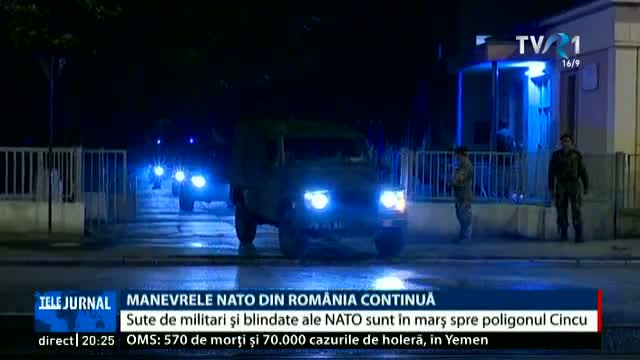 Manevrele NATO din România continuă 