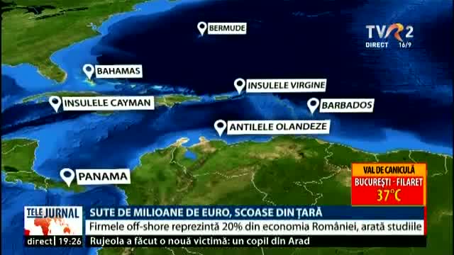 Firmele off shore reprezintă 20 la sută din economia României 