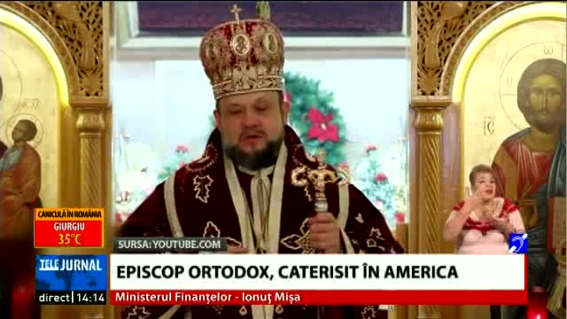 Episcop ortodox, caterisit în America