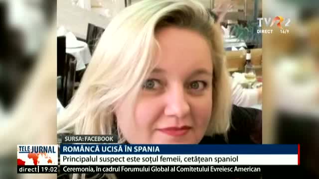 Româncă ucisă în Spania