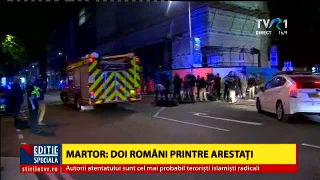 Zvon: doi români, printre arestații de poliția Britanică, în urma atacului de la Londra 