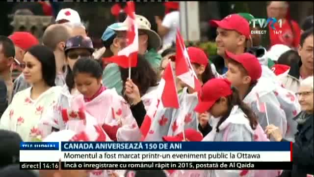Canada aniversează 150 de ani 