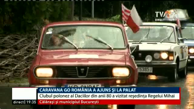 Caravana Go România a ajuns și la Palat 