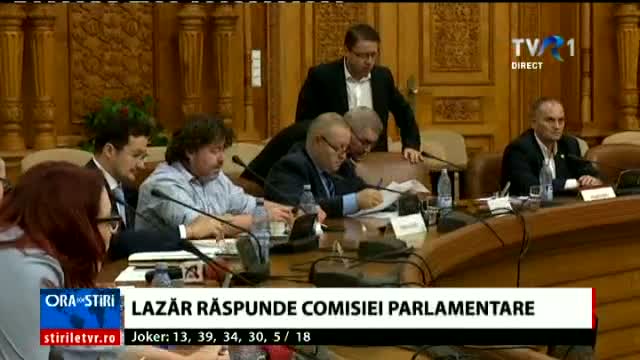 Augustin Lazăr răspunde parlamentarilor