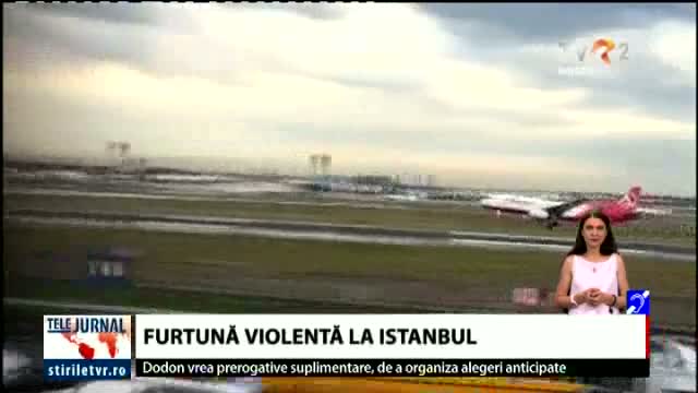 Furtună la Istanbul