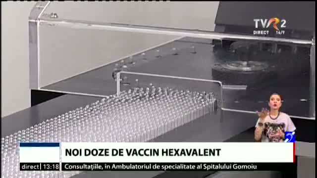Noi doze de vaccin hexavalent