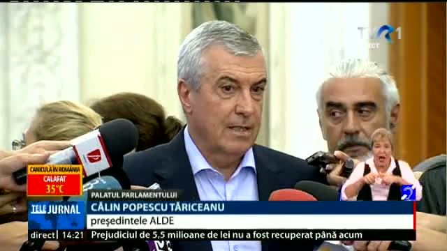 Calin Popescu Tariceanu, declaratie