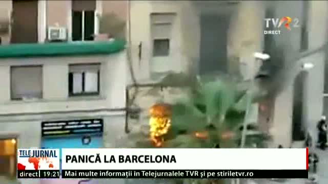 Panică la Barcelona