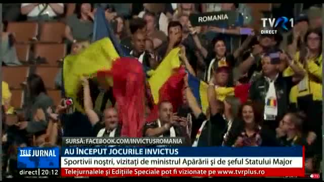 Au început Jocurile Invictus. România participă pentru prima dată 