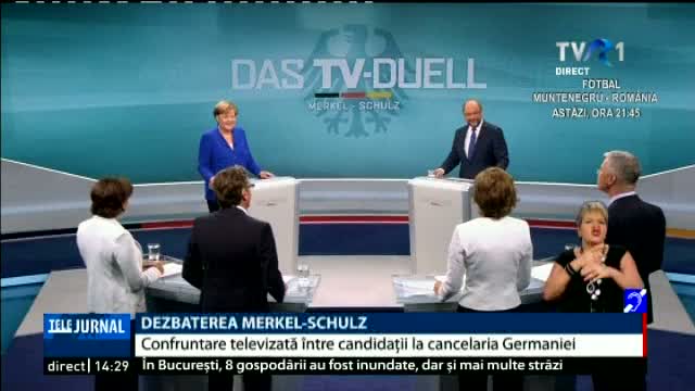 Dezbatere Merkel-Schulz