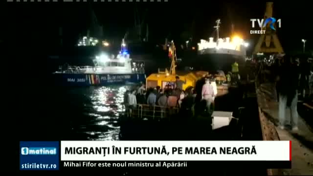 Migranti in furtuna, pe Marea Neagra