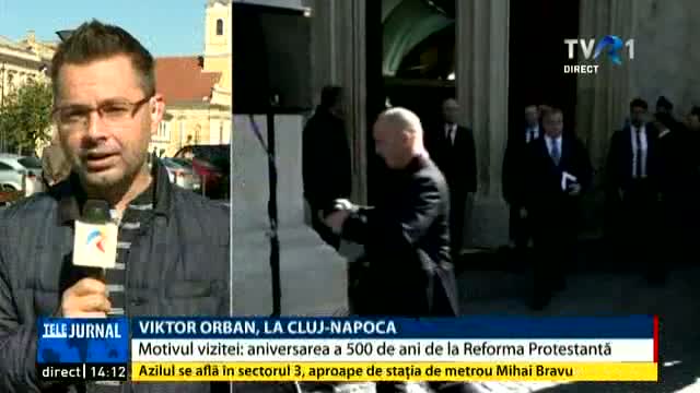 Premierul Viktor Orban este în vizită neoficială la Cluj-Napoca 