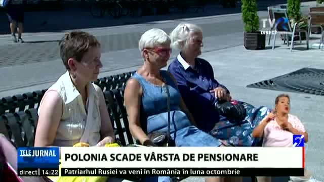 Polonia scade varsta de pensionare